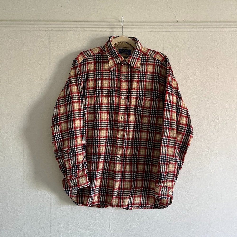 Vintage Pendleton Wool Button Up Shirt